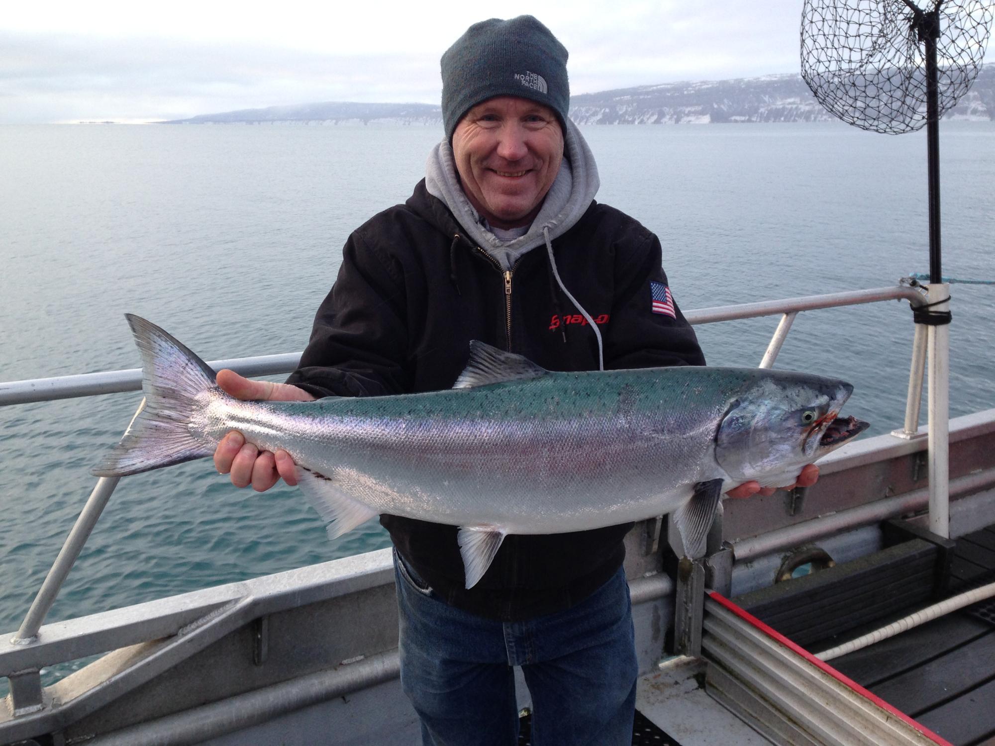 Salmon Fishing Charters, Winter King Salmon Fishing, Homer, Alaska